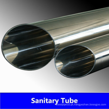 Tubo Sanitário de Aço Inoxidável ASTM A270 AISI 304